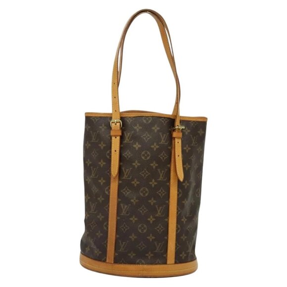 LOUIS VUITTON Monogram Bucket GM Shoulder Bag M42236 LV Auth 134563 - Picture 3 of 16